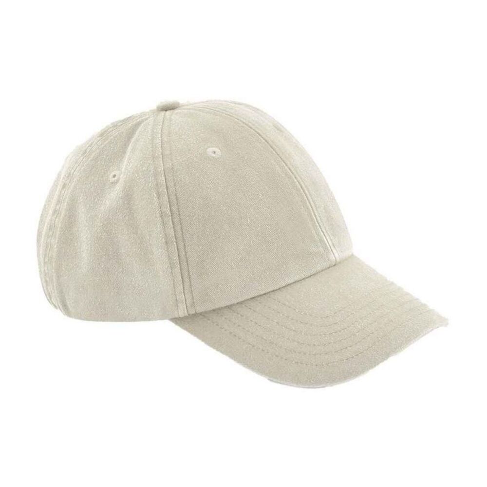 Beechfield Vintage Low Profile Baseball Cap / Sand